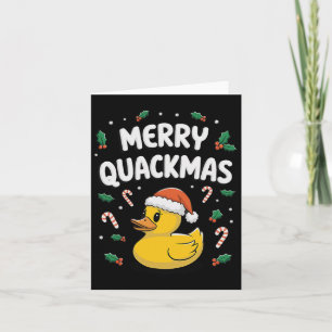 Frohe Weihnachten Gummi Duck S Xmas Geschenke Karte