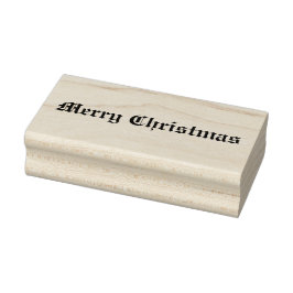 Frohe Weihnachten Gummistempel