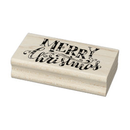 Frohe Weihnachten Gummistempel