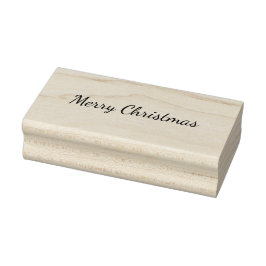 Frohe Weihnachten Gummistempel