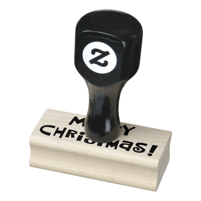 "Frohe Weihnachten" Gummistempel (Stempel)