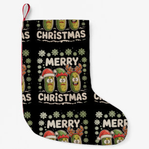 Frohe Weihnachten Gurkenliebhaber Xmas Lichter Häß Kleiner Weihnachtsstrumpf