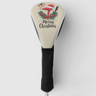 Frohe Weihnachten Hairstylist Friseur Xmas Haare Golf Headcover