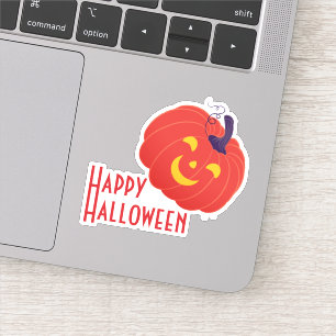 Frohe Weihnachten Halloween Neujahr Aufkleber