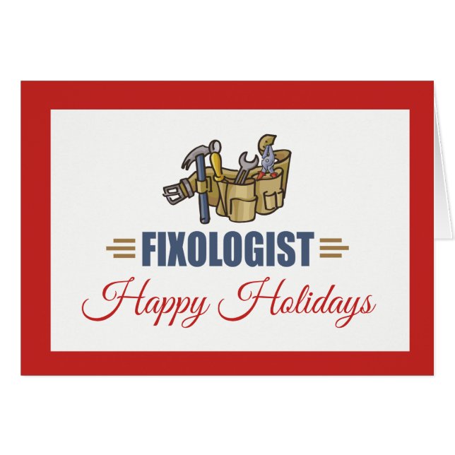 Frohe Weihnachten Handyman (Vorderseite (Horizontal))