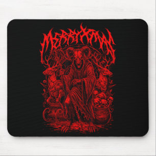 Frohe Weihnachten Heavy Metal Band Parodie Death M Mousepad