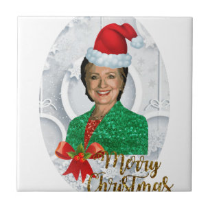 frohe weihnachten Hillary Clinton Fliese