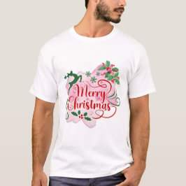 Frohe Weihnachten Hirsch T-Shirt
