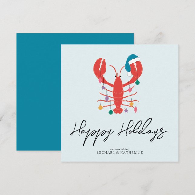Frohe Weihnachten | Holiday Beach Hummer Crab (Vorne/Hinten)