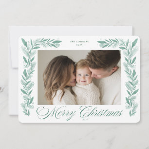Frohe Weihnachten Holiday Girlande Foto Design