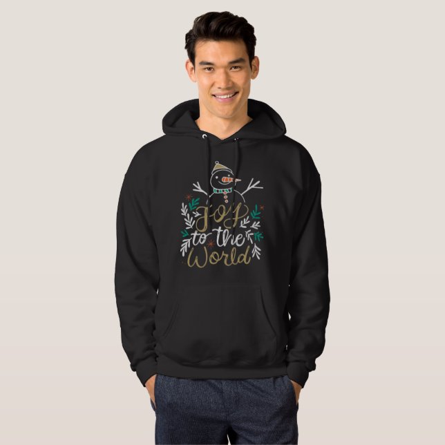 Frohe Weihnachten Hoodie (Vorne ganz)