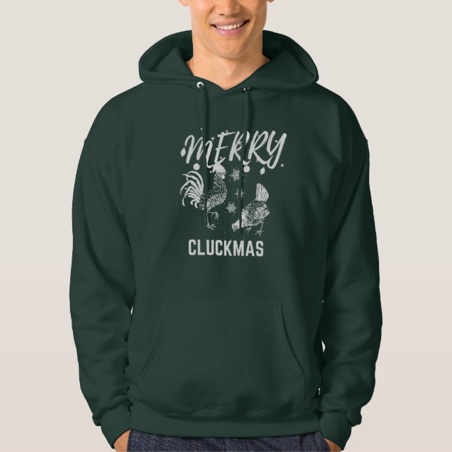 "Frohe Weihnachten Hoodie (Vorderseite)