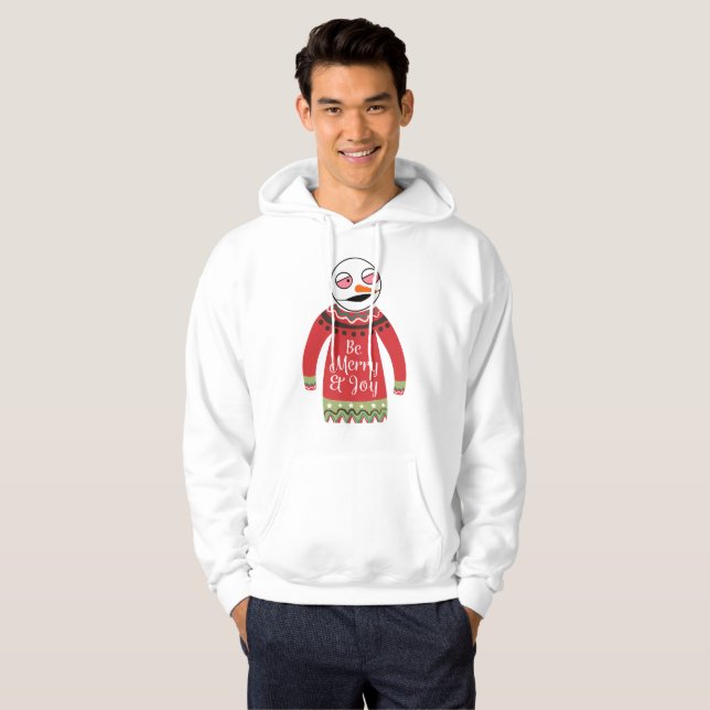 Frohe Weihnachten Hoodie (Vorne ganz)