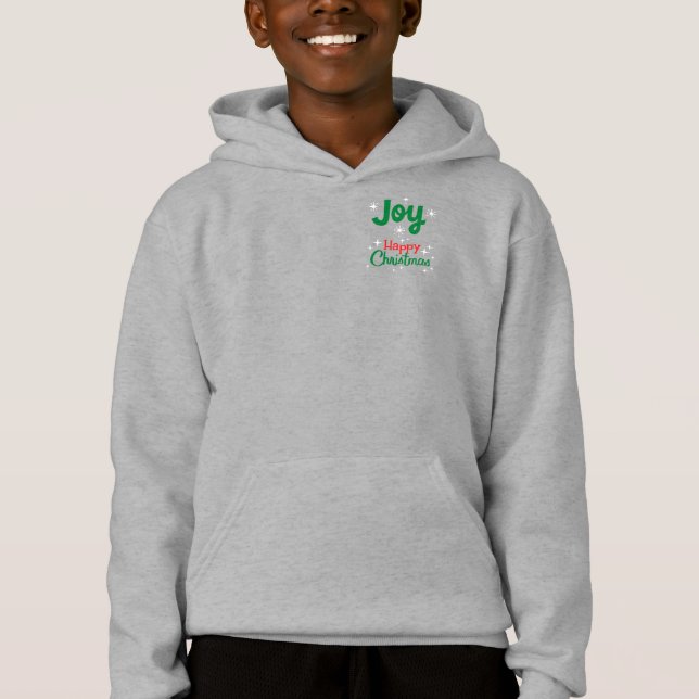 Frohe Weihnachten Hoodie (Vorderseite)