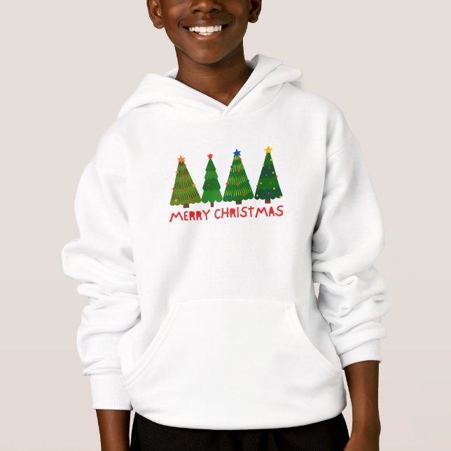 Frohe Weihnachten Hoodie (Vorderseite)