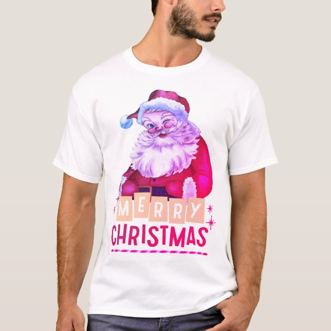 Frohe Weihnachten II T-Shirt (Vorderseite)