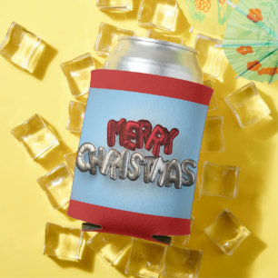 Frohe Weihnachten im Juli Mylar Balloons können kü Dosenkühler