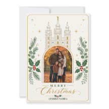 Frohe Weihnachten im LDS Salt Lake City Tempel