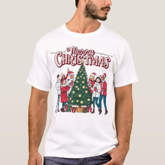 Frohe Weihnachten im Shirt