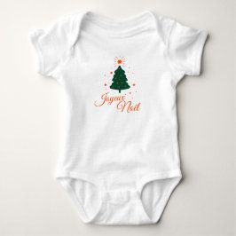 Frohe Weihnachten in Rot: Klassischer und fröhlich Baby Strampler
