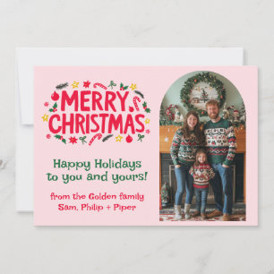 FROHE WEIHNACHTEN INDIVIDUELL Arch FOTO Weihnachte