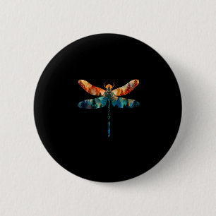 Frohe Weihnachten Insektenliebhaber Xmas Libelle C Button