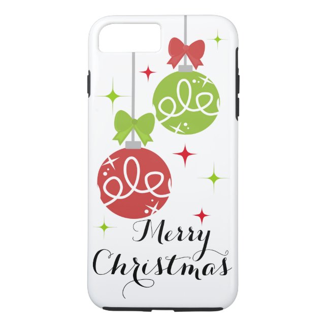Frohe Weihnachten iPhone 7 Fall Case-Mate iPhone Hülle (Rückseite)