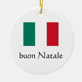 Frohe Weihnachten Italienische Ornament