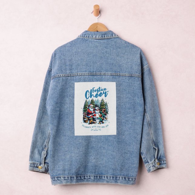 Frohe Weihnachten Jeansjacke (Hangar)