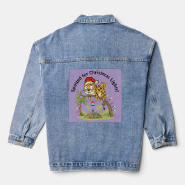 Frohe Weihnachten Jeansjacke