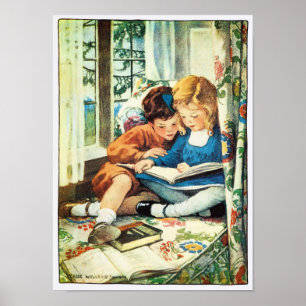 Frohe Weihnachten Jessica Willcox Smith Illustrati Poster