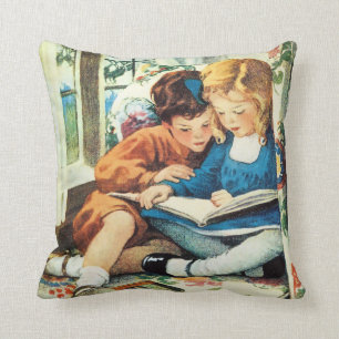 Frohe Weihnachten, Jessie Willcox Smith-feine Kissen