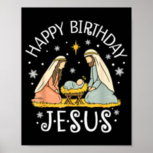 Frohe Weihnachten Jesus Hässlicher Weihnachtsmann Poster