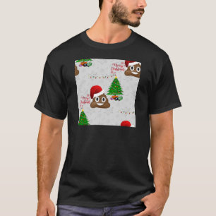 frohe Weihnachten Käckchen Emoji T-Shirt