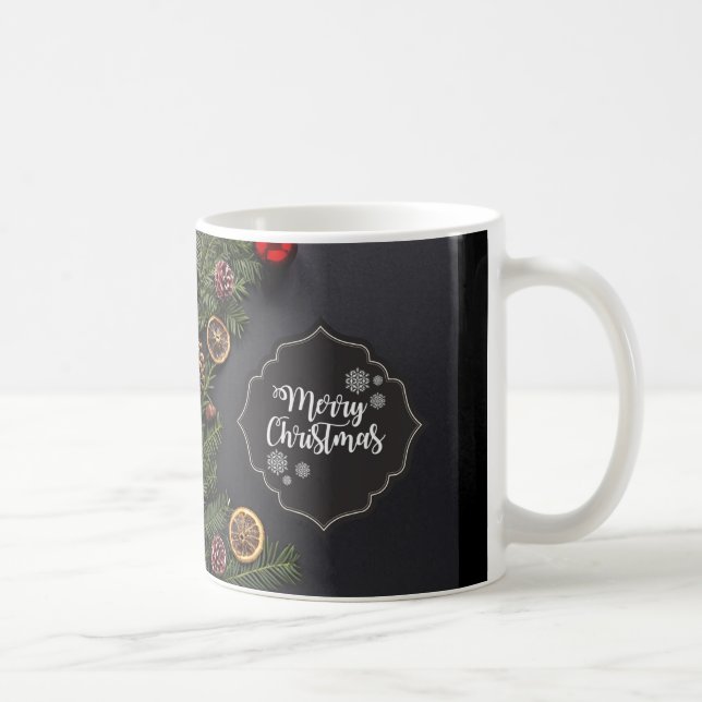 Frohe Weihnachten Kaffeetasse (Rechts)