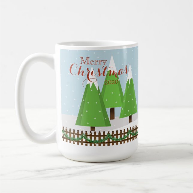 Frohe Weihnachten Kaffeetasse (Links)