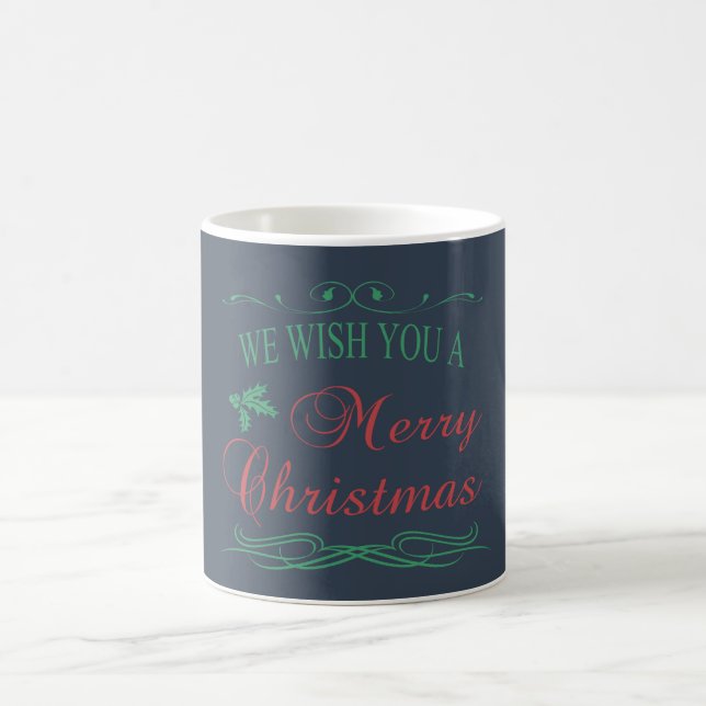 Frohe Weihnachten Kaffeetasse (Mittel)