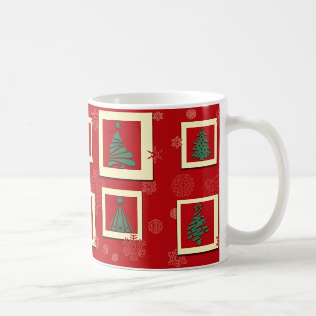 Frohe Weihnachten Kaffeetasse (Rechts)
