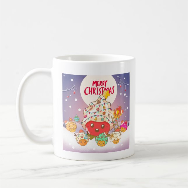 Frohe Weihnachten Kaffeetasse (Links)