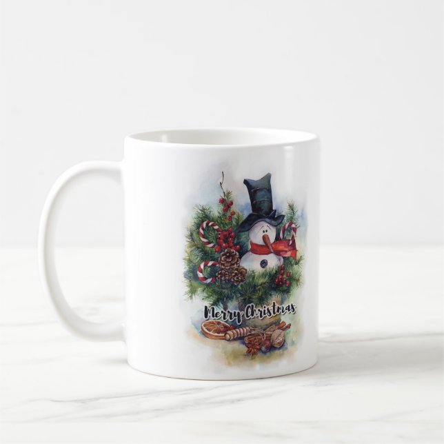 Frohe Weihnachten Kaffeetasse (Links)