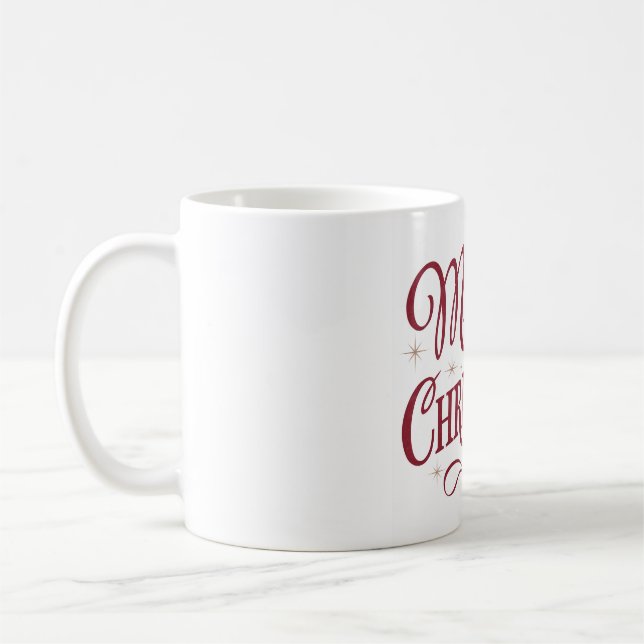 Frohe Weihnachten Kaffeetasse (Links)