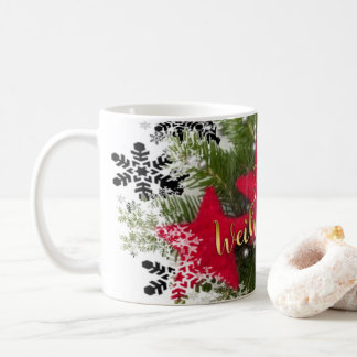 Frohe Weihnachten-Kaffeetasse Kaffeetasse