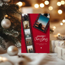 Frohe Weihnachten Kamerarolle 6 Fotocollage