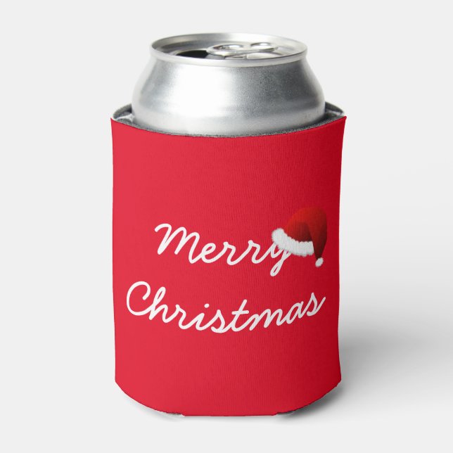 Frohe Weihnachten kann Cooler Dosenkühler (Kanne Vorderseite)