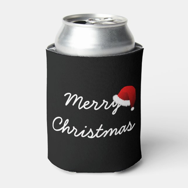 Frohe Weihnachten kann Cooler Dosenkühler (Kanne Vorderseite)