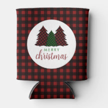 Frohe Weihnachten Karierte Muster Weihnachtsbaum