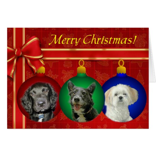 Frohe Weihnachten! Karte