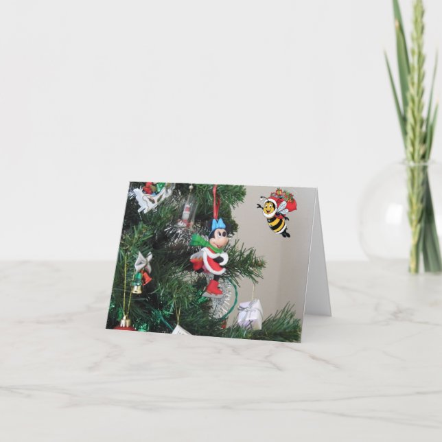 Frohe Weihnachten. Karte (Vorderseite)