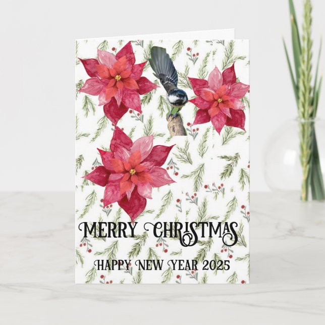 Frohe Weihnachten! Karte (Vorderseite)