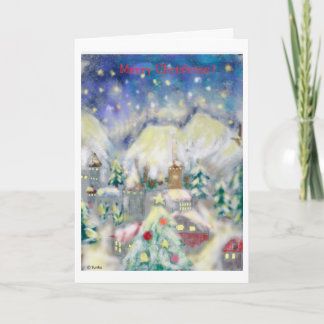 Frohe Weihnachten! Karte